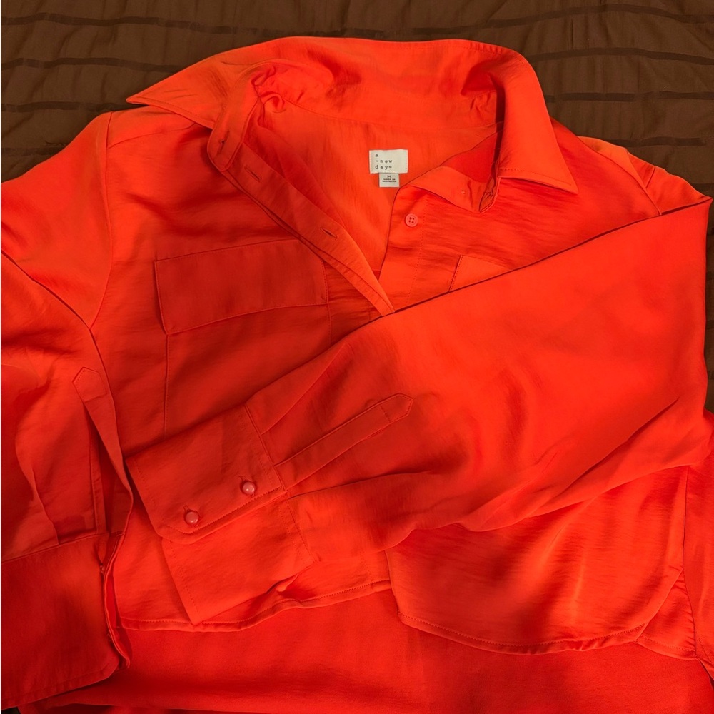 a new day Bright Red Shirt